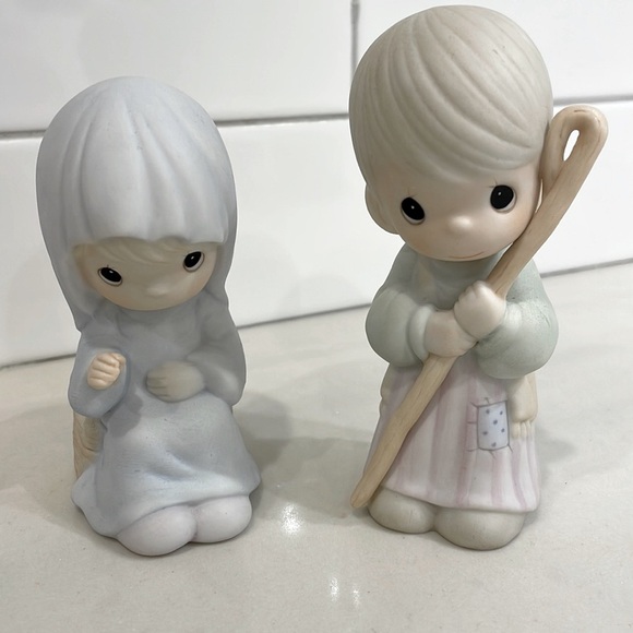 Precious Moments Nativity Scene | 9 pieces | Vintage 1986 - Picture 3 of 16